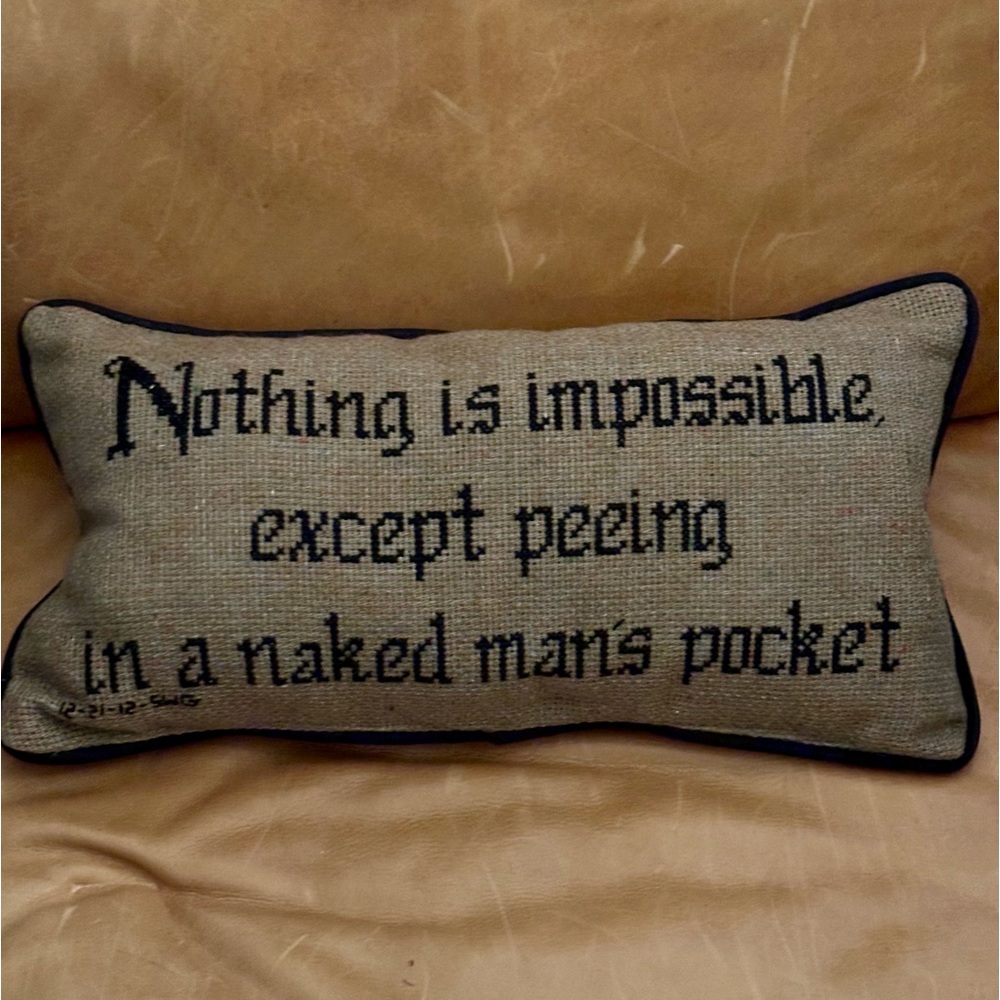 Accent Pillow • Handmade by my Grandmama